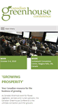 Mobile Screenshot of canadiangreenhouseconference.com